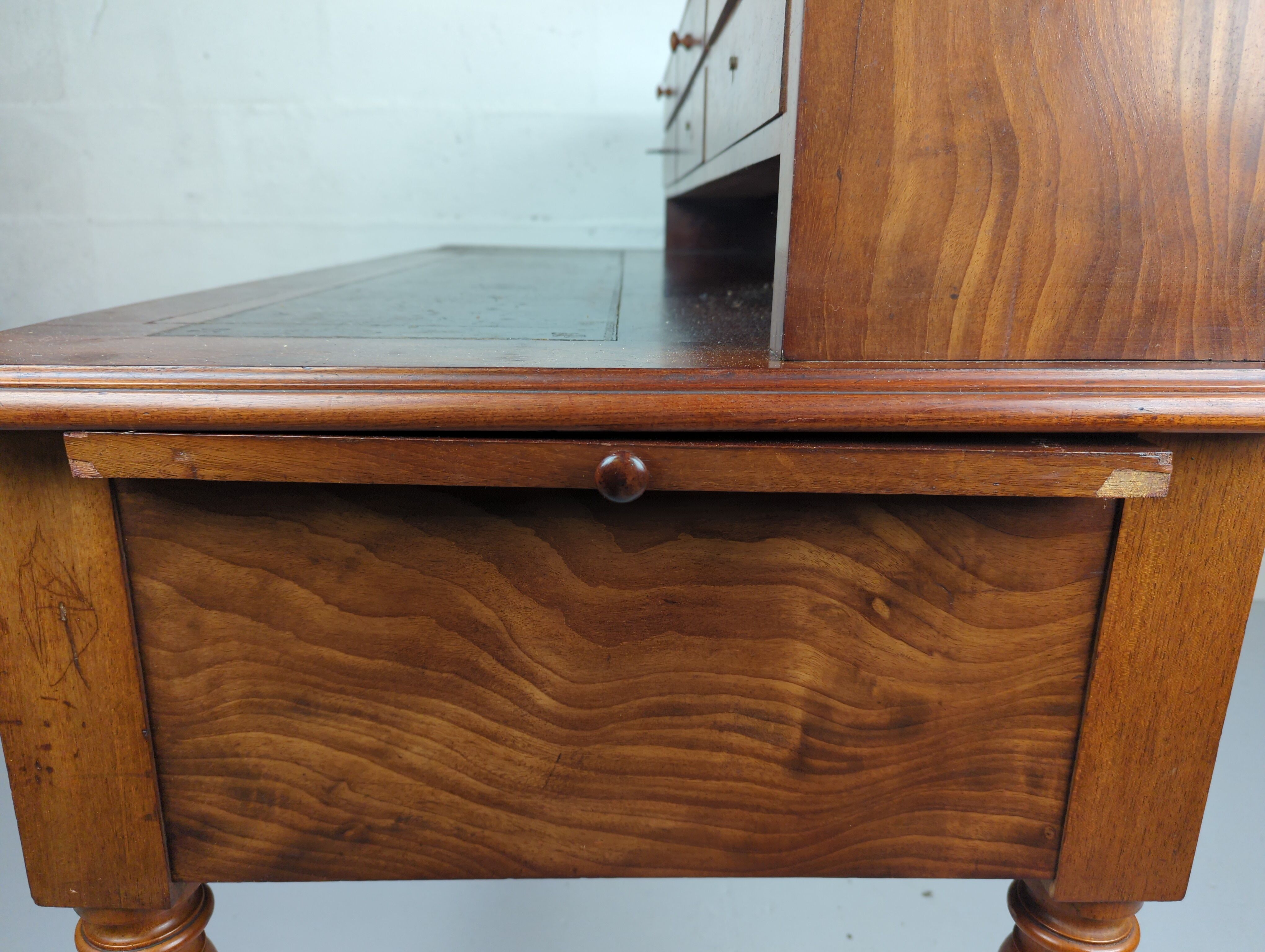 Bureau à gradin Louis-Philippe en acajou