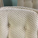 6 Swivel Bucket Chairs Scandinavian Design Vintage 60 70