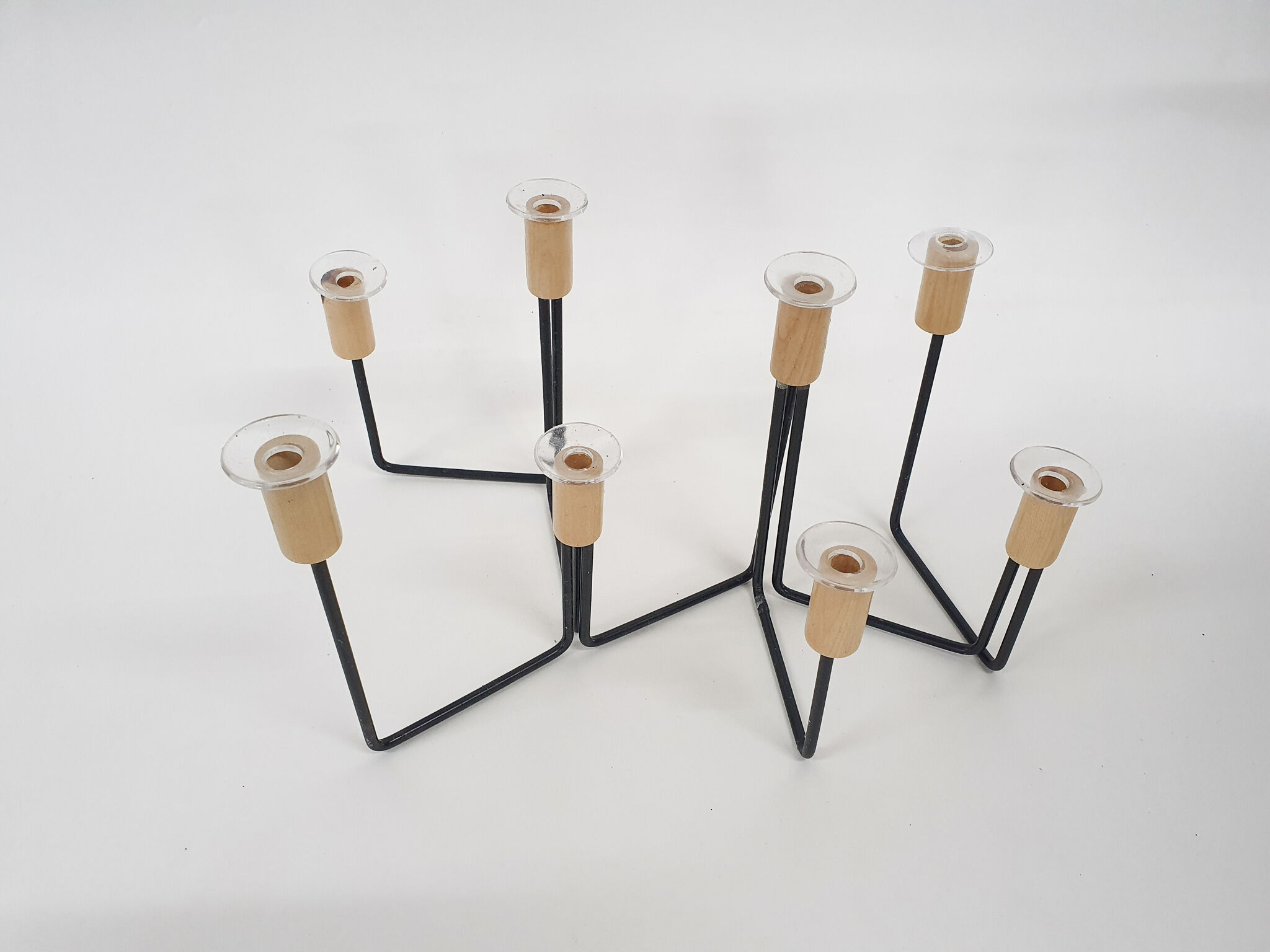 Adjustable candle holder by Vefa, The Netherlands 1950's