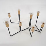 Adjustable candle holder by Vefa, The Netherlands 1950's