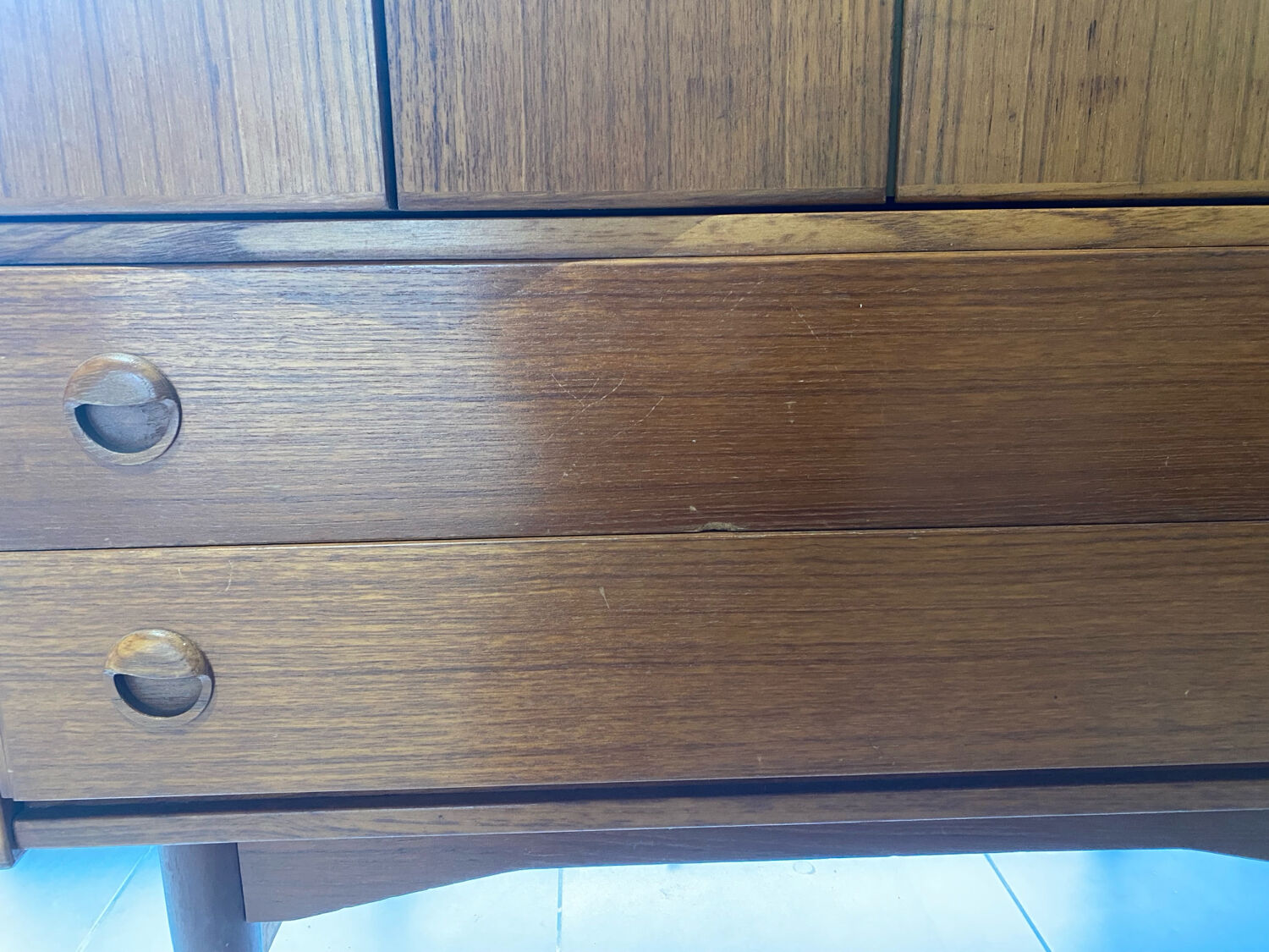 Vintage teak TV unit – 1960s