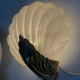Murano Glass Shell Shaped Sconces Set of 2