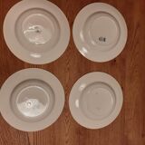 Set de 4 assiettes creuses