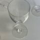 Saint Louis crystal stemmed glasses