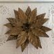 Vintage flower sconce