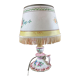 Lampe de chevet en porcelaine rose