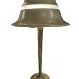 rare art deco table lamp by jean perzel no. 516 bronze opaline glass 1936
