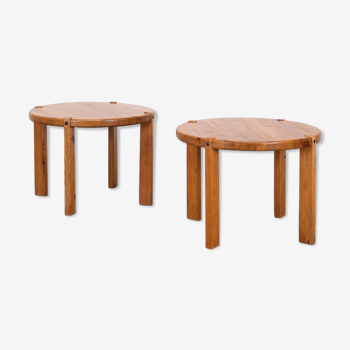 Side tables by Rainer Daumiller circa 1970