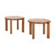 Side tables by Rainer Daumiller circa 1970