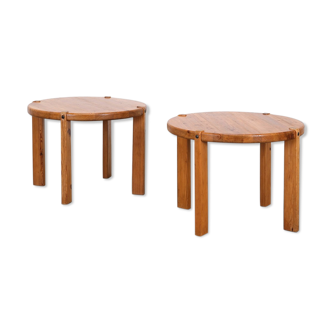 Tables d'appoints de Rainer Daumiller circa 1970