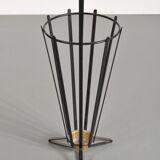 Umbrella metal black years 1960