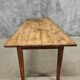 Antique Farmhouse Table French Dining Table in Chestnut Wood 80x200