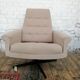 Armchair with Czech footrest, 1960, Munzar and Moravian
