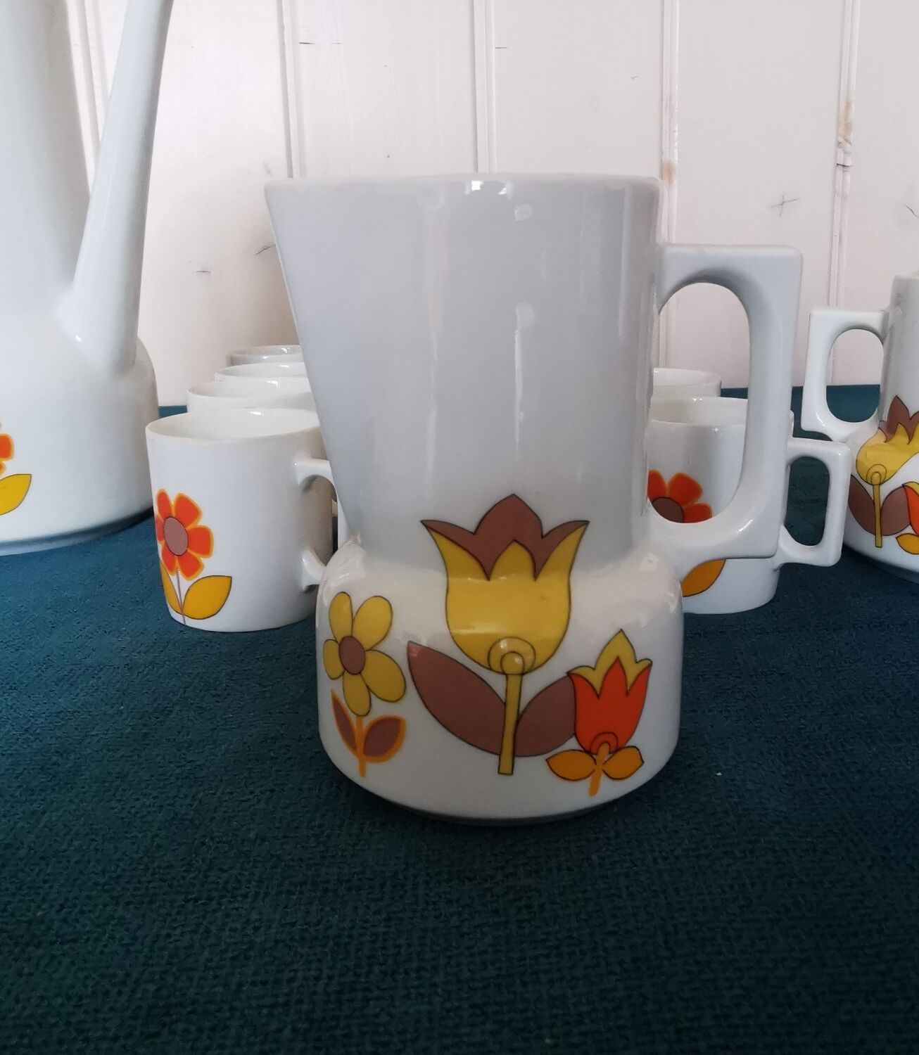 L. Lorioux coffee set 10 cups