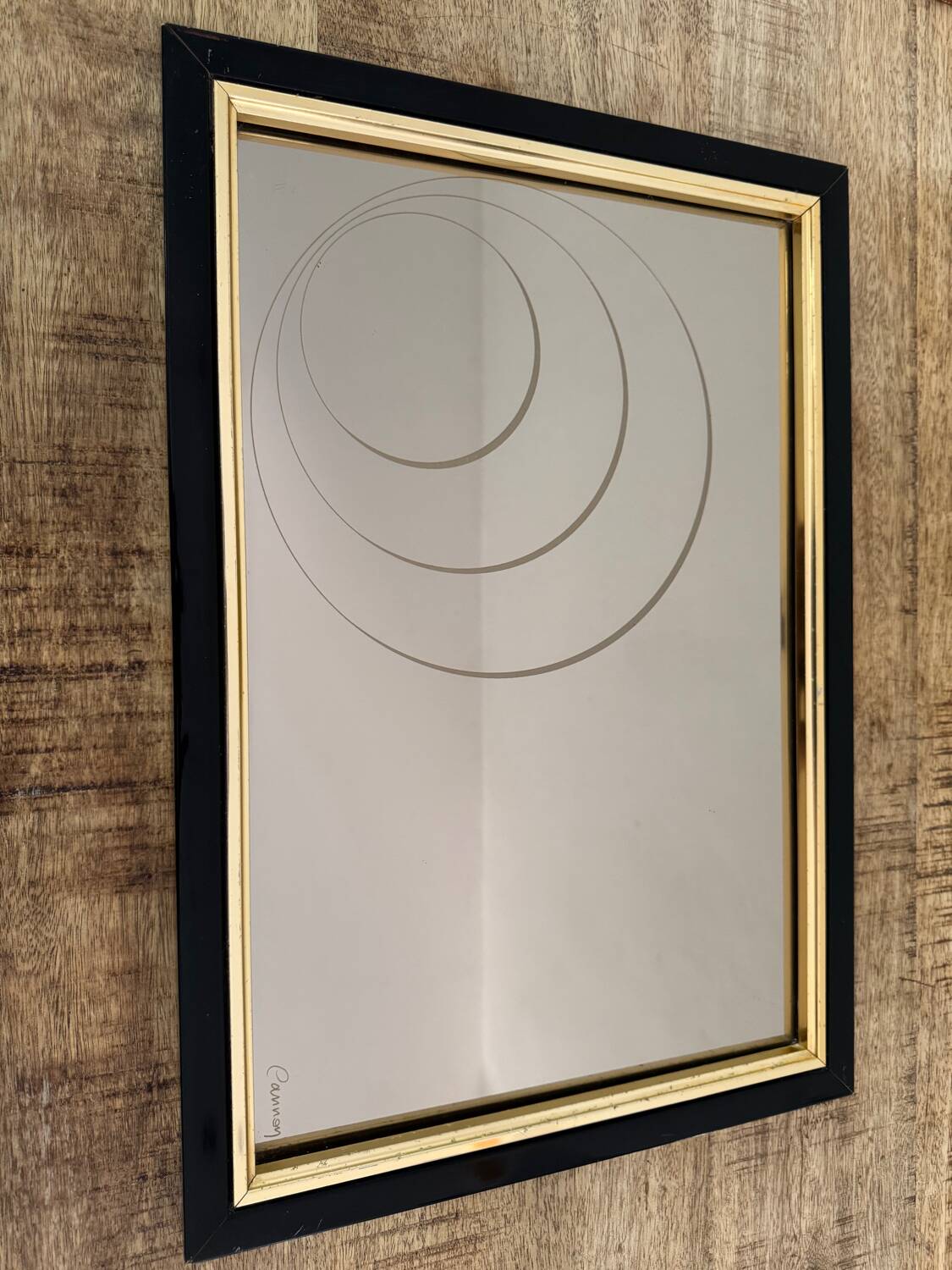 Vintage mirror frame