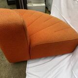 Sofa orange angle sofa Model 9000 by Tito Agnoli for Arflex
