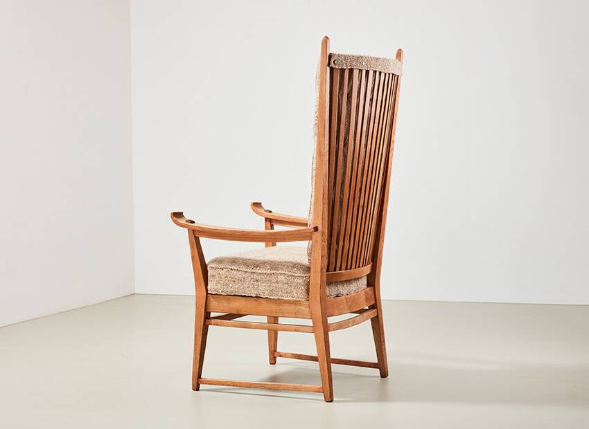 Bas van Pelt 'Throne' Armchair for My Home Netherlands 1938