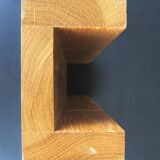 Wooden pie for cutting