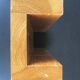 Wooden pie for cutting