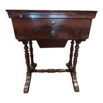 Travailleuse en Acajou - Fin XIXe