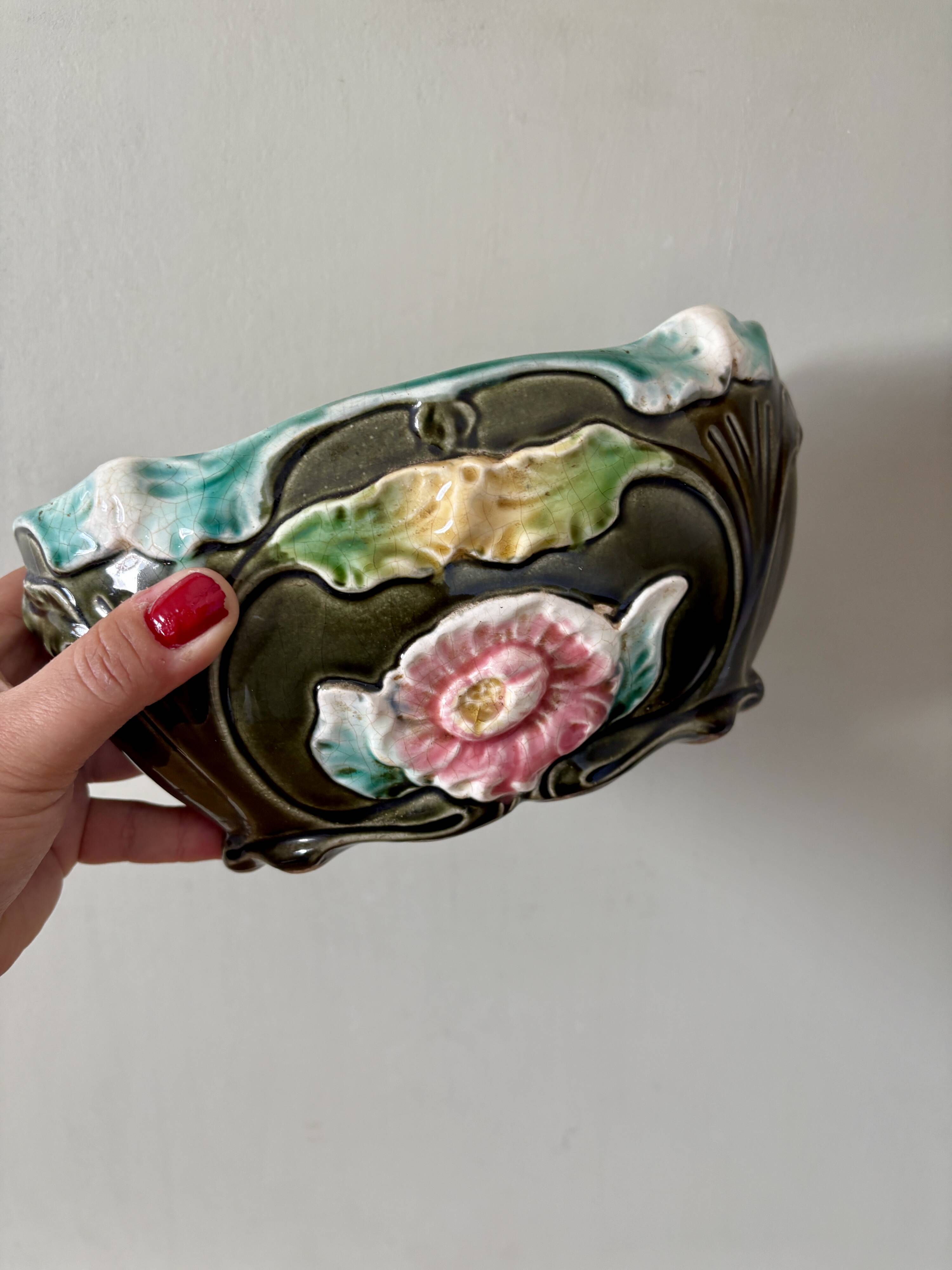 Vintage slip planter