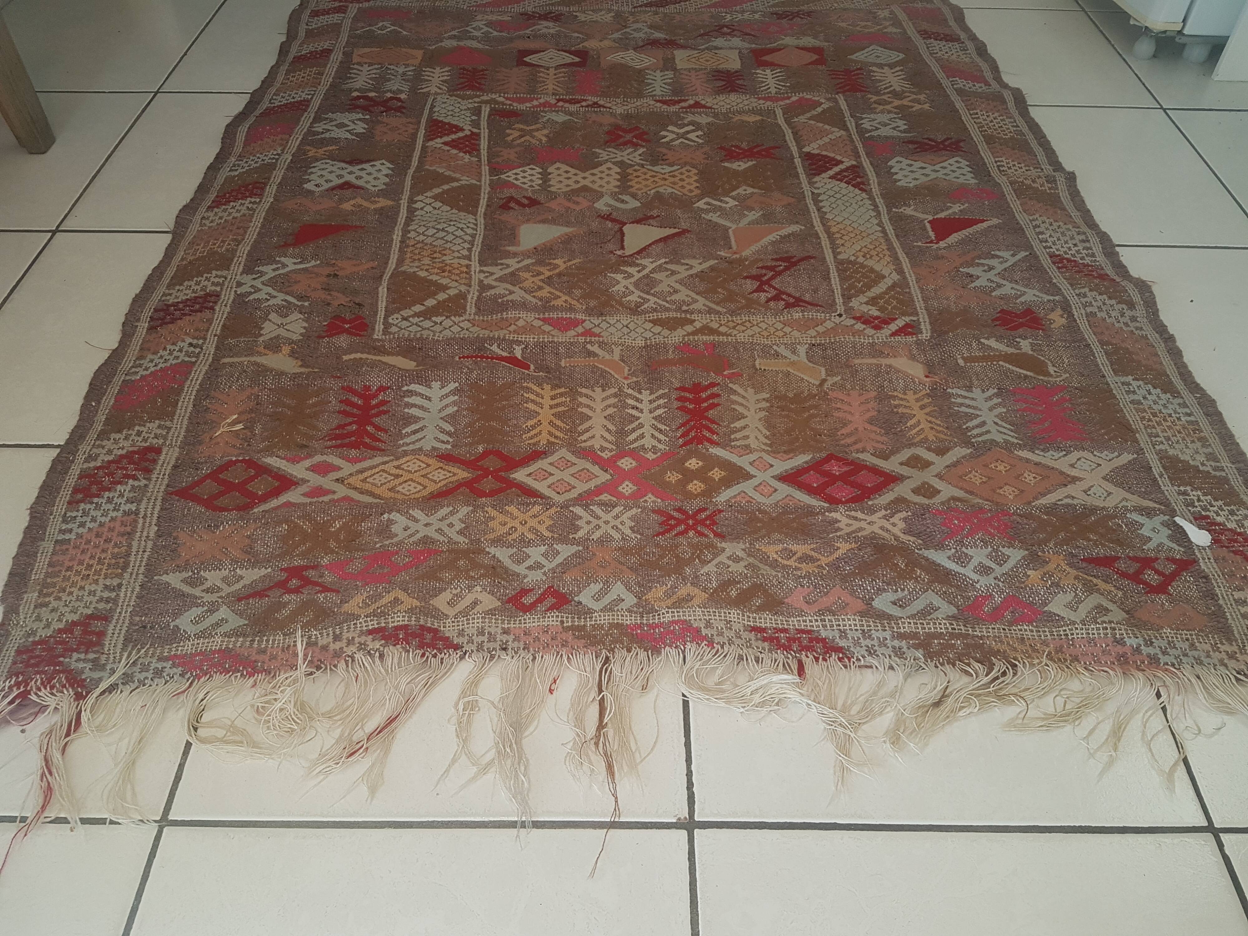 Persian carpet 140x103cm 100% wool
