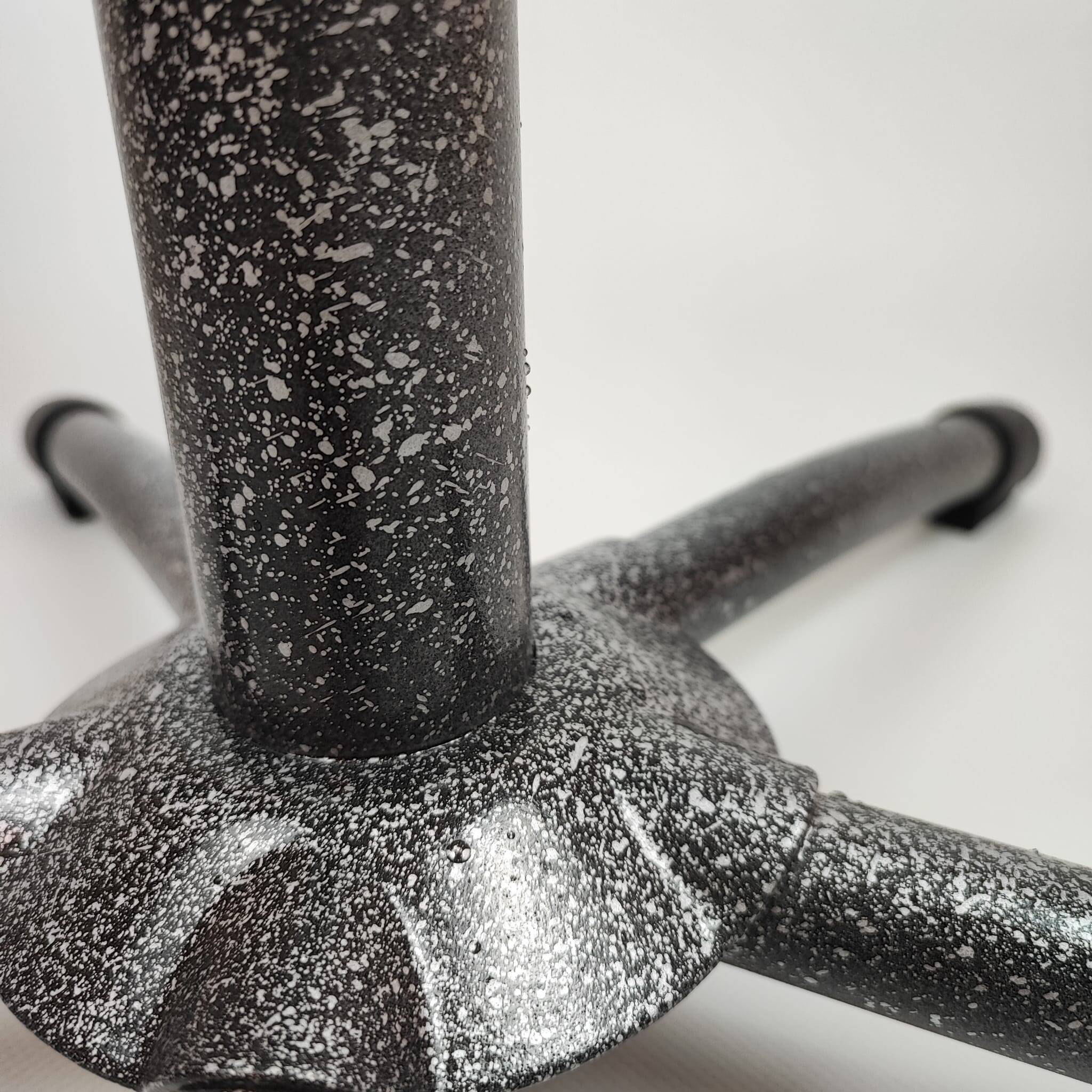 Upcycled school stool, 70s