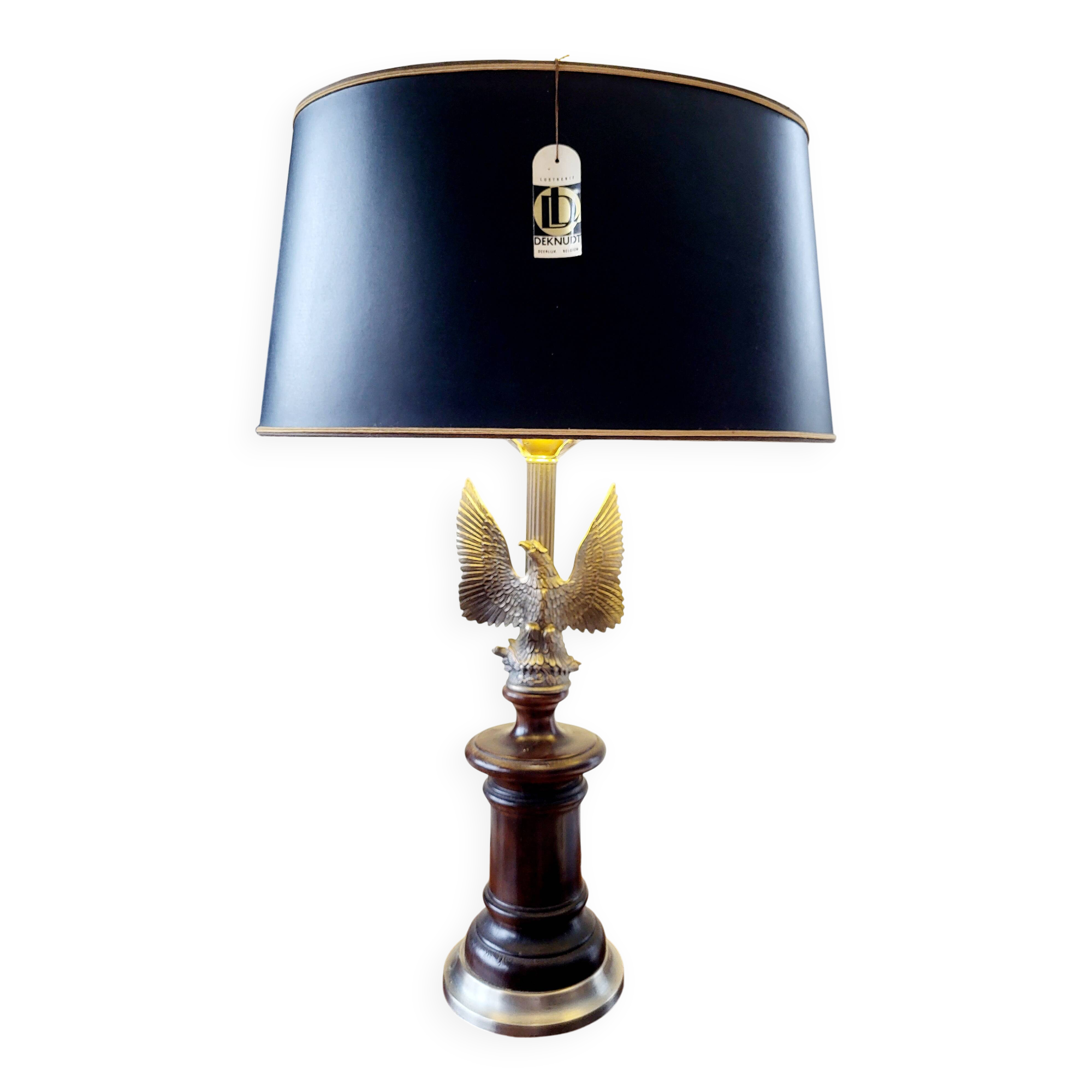 Lampe aigle, Deknudt, 1970, Belgique