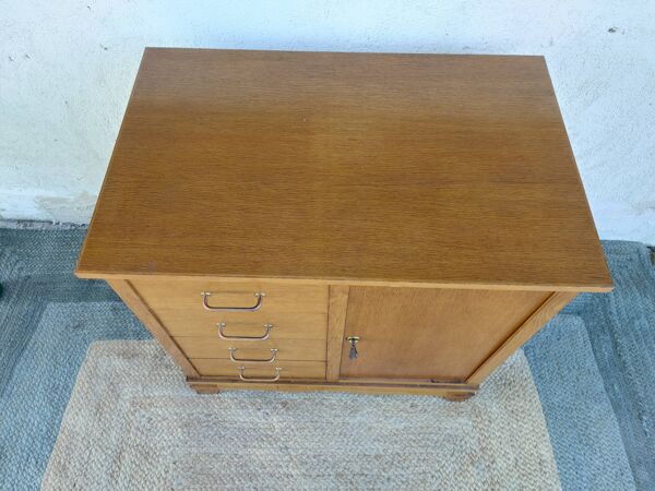 commode mixte, tiroirs et placard