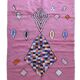 Pink Moroccan Rug - 295 x 207 cm