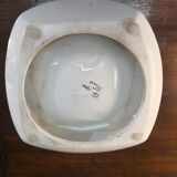 blue and gold Ricard advertising ashtray, ceramic