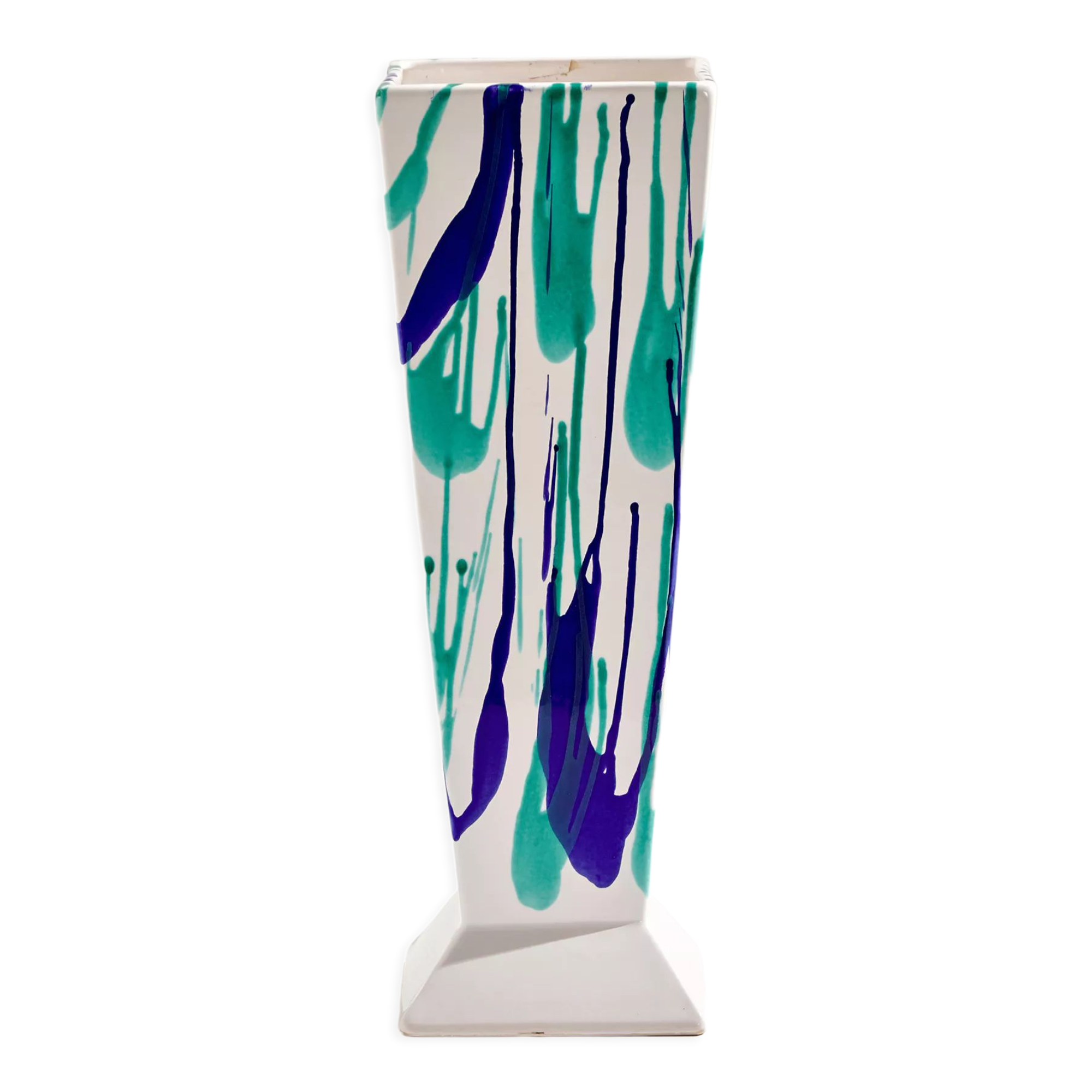 Wasserfall ceramic floor vase