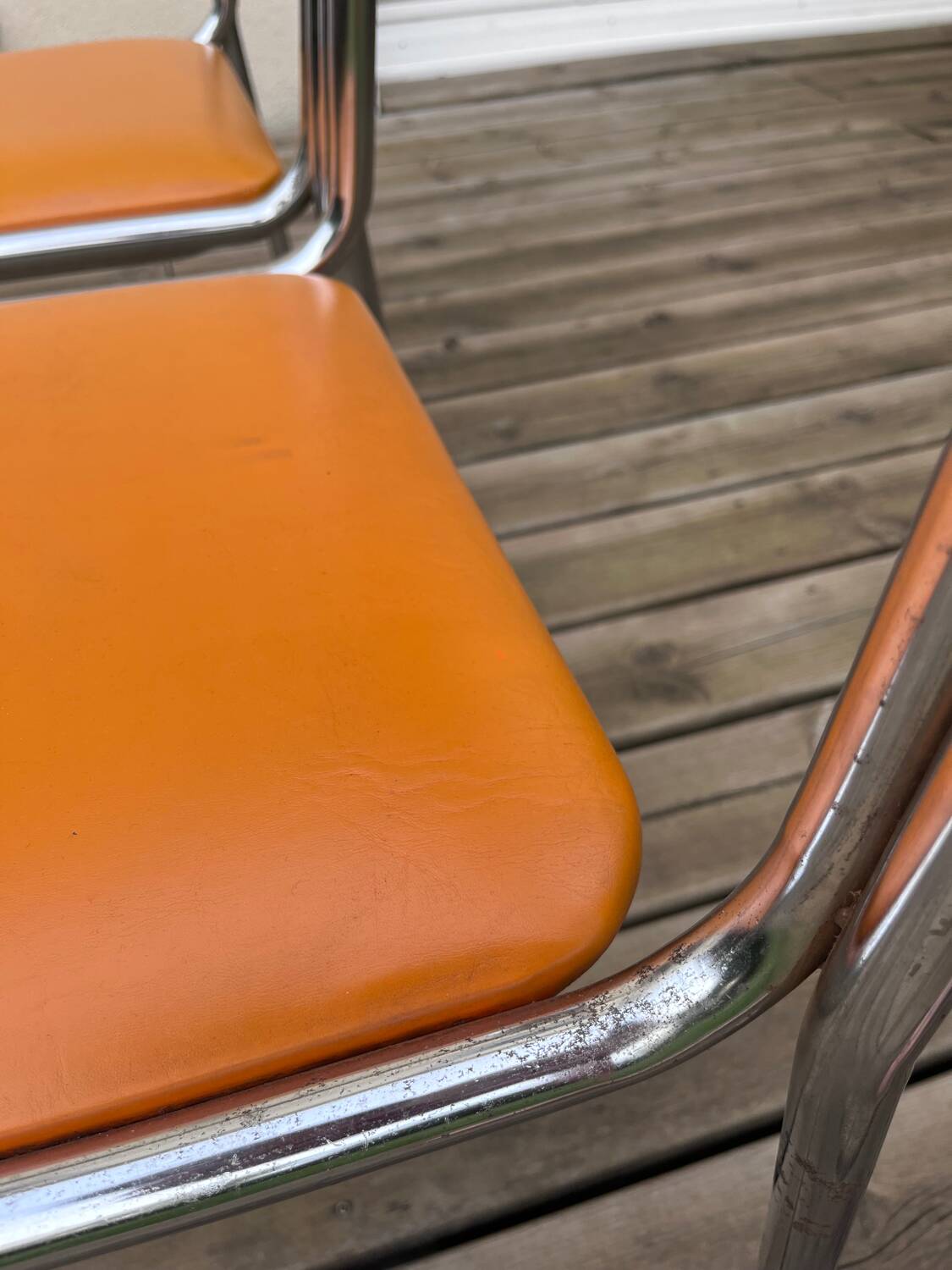 Paire de chaises vintage design Bauhaus - style Oryx