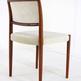 Set of 4 Niels O Möller model 80 chairs