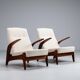 Rastad and Relling low back lounge chairs Gimson and Slater Norway 1960