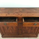Old solid wood buffet