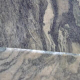 Table basse vintage rectangulaire en marbre Italie 1970