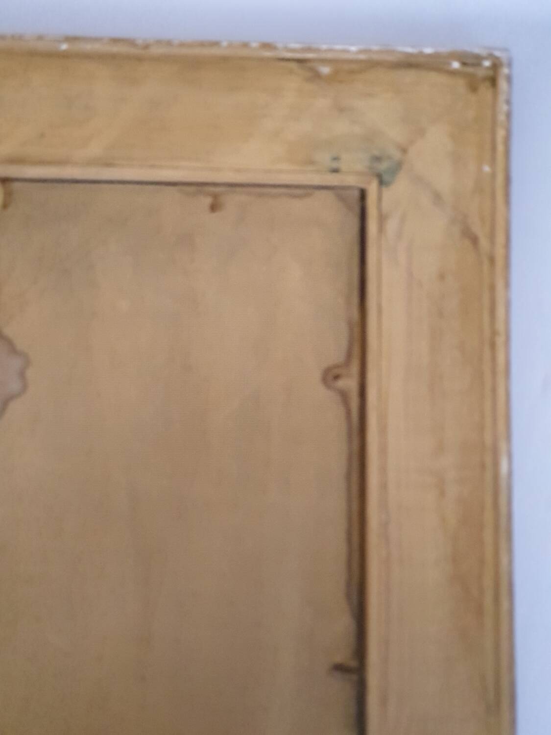 Golden mirror Maison Roche 1960s 20th century