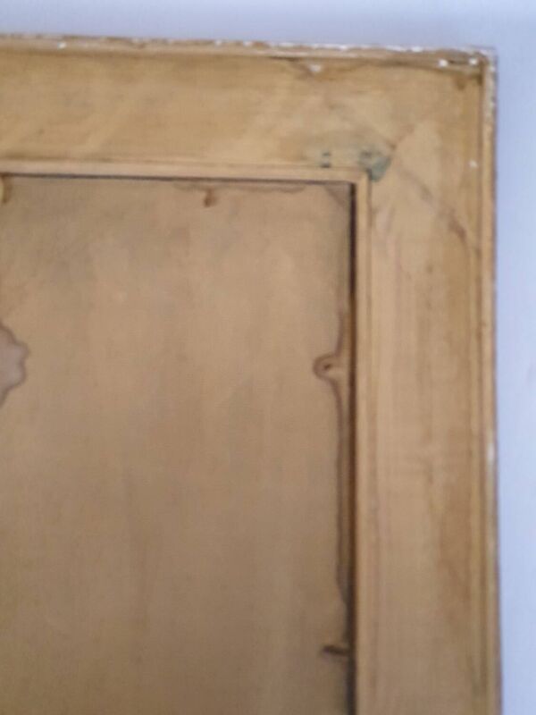 Miroir doré Maison Roche XXe 1960