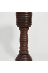 Wooden vase column, 1960s