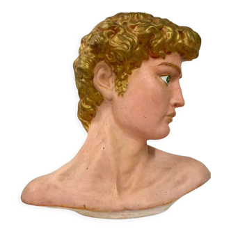 Vintage plaster bust