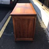 Roche Bobois chest of drawers in solid patinated wood