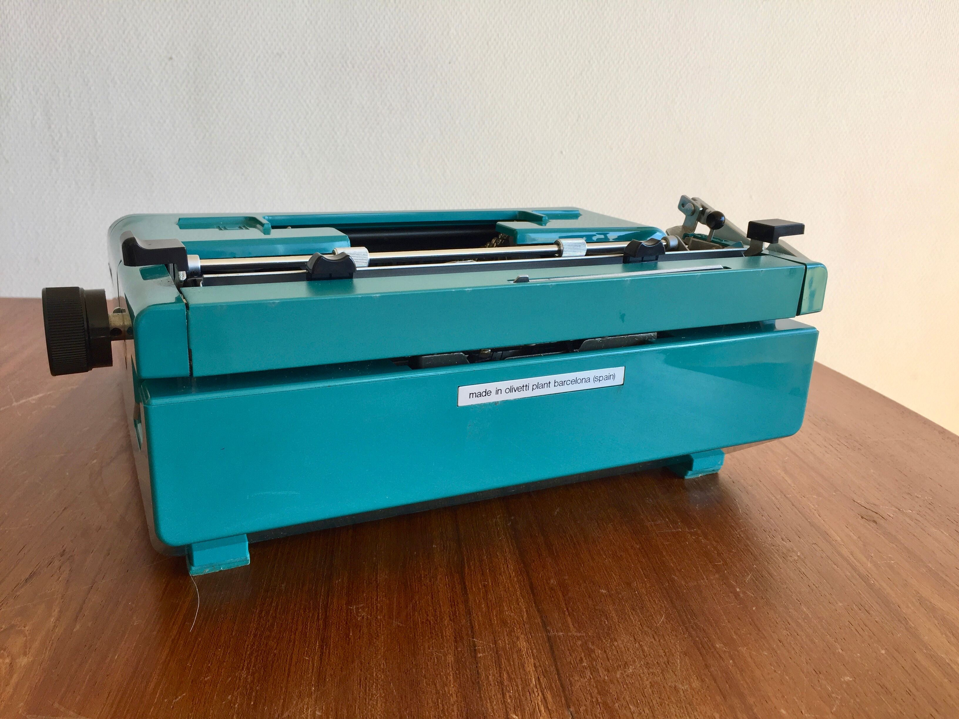 Machine à écrire Olivetti studio 45 1970