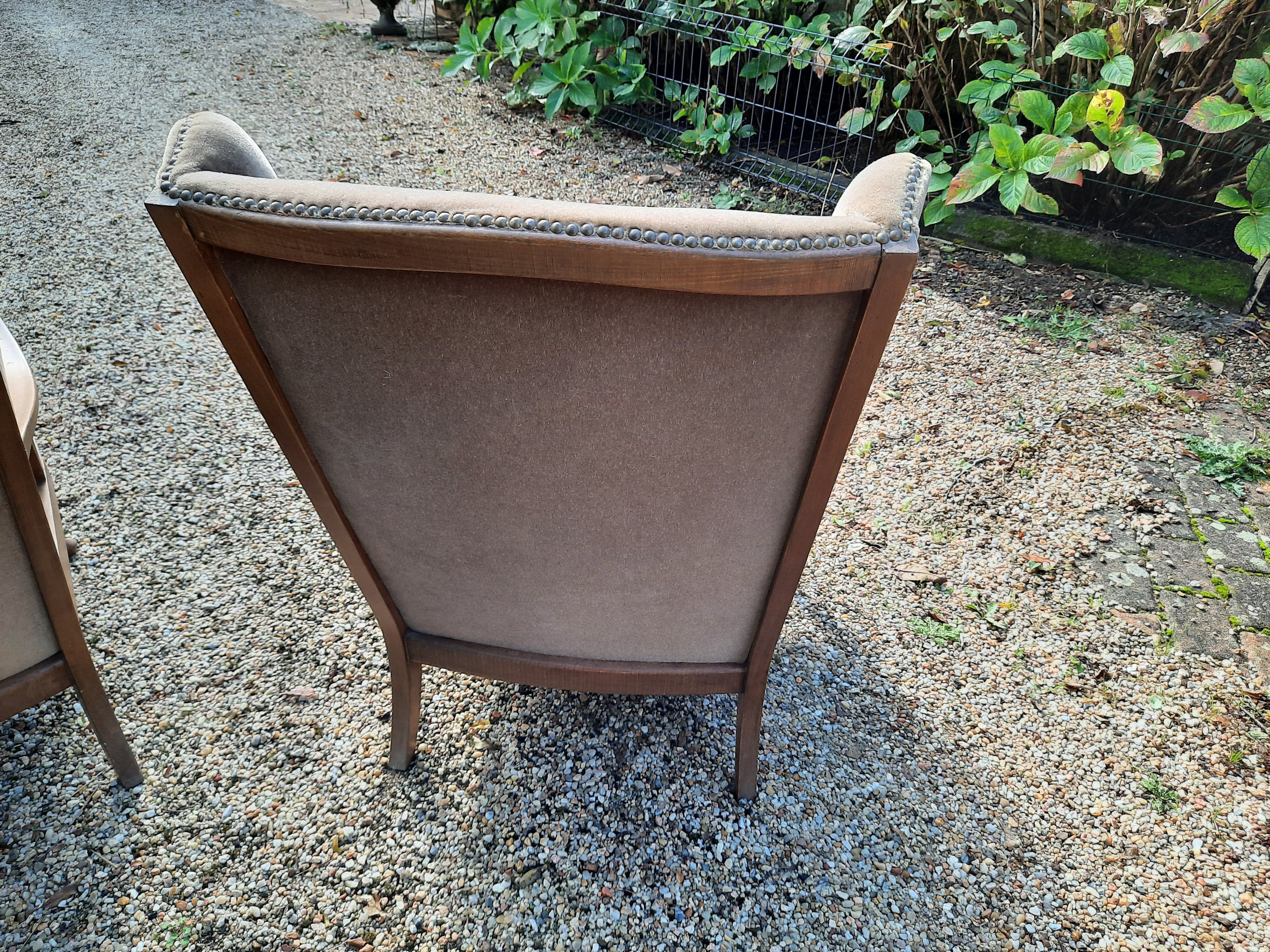 Set of 2 english canne chairs