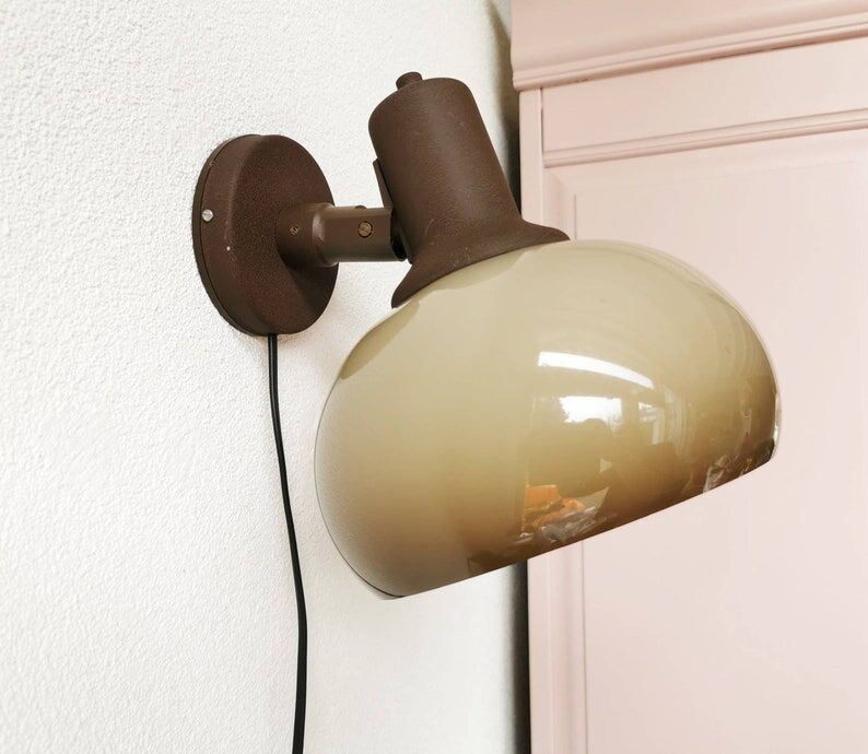 Vintage design wall lamp Dijkstra, 80s