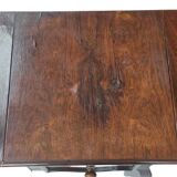 Pair of old bedside tables with flaps