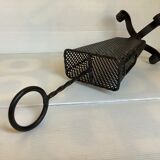 Fireplace match holder