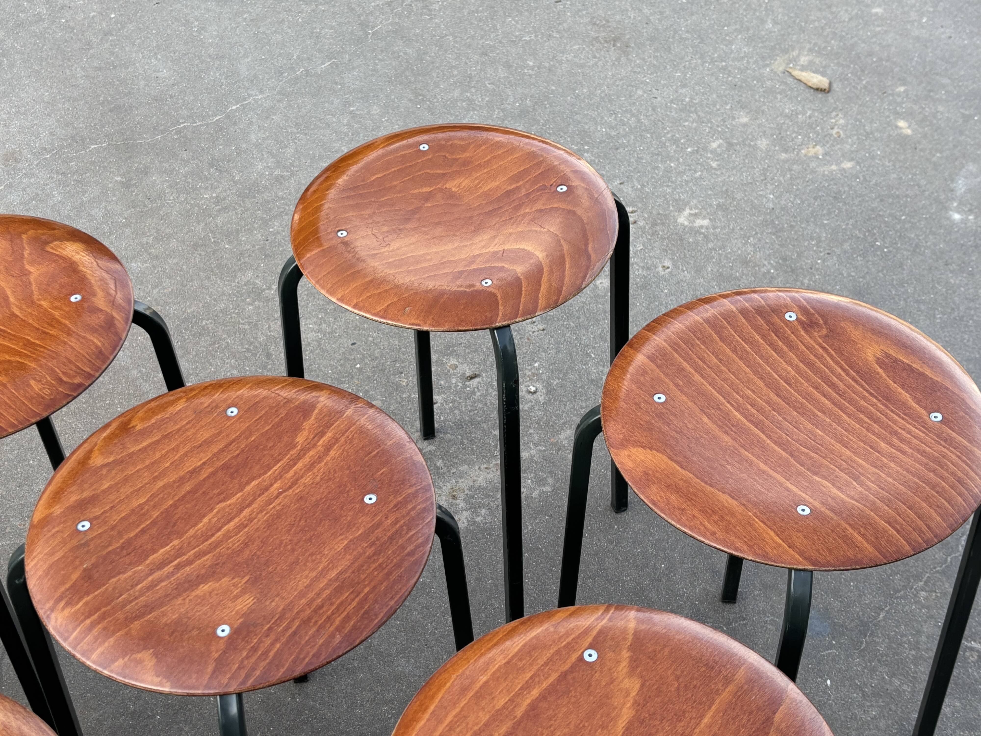 Vintage stool - Eromes Marko - 60s minimalist dutch design