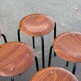 Vintage stool - Eromes Marko - 60s minimalist dutch design