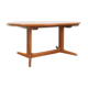Teak extendable dining table from Skovby
